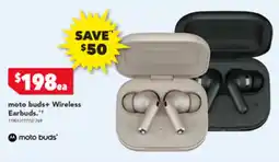 moto buds+ Wireless Earbuds