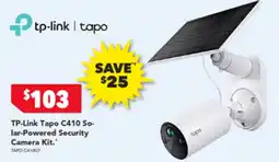 2nds World TP-Link Tapo C410 Solar-Powered Security offer
