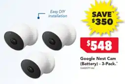 2nds World Google Nest Cam (Battery) - 3-Pack offer