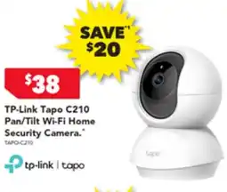 2nds World TP-Link Tapo C210 Pan/Tilt Wi-Fi Home Security Camera offer