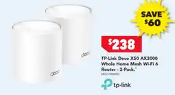 2nds World TP-Link Deco X50 AX3000 Whole Home Mesh Wi-Fi 6 Router - 2-Pack offer