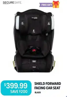 Baby Kingdom SHIELD FORWARD FACING CAR SEAT BLACK offer