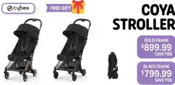 Baby Kingdom Coya stroller black frame offer
