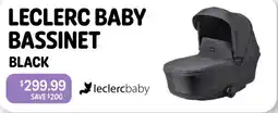 Baby Kingdom Leclerc baby bassinet black offer