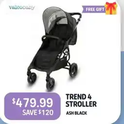 Baby Kingdom Trend 4 stroller ash black offer