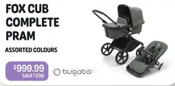 Baby Kingdom Fox cub complete pram assorted colours offer