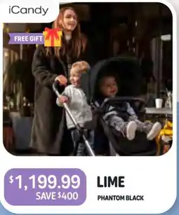 Baby Kingdom Lime phantom black offer