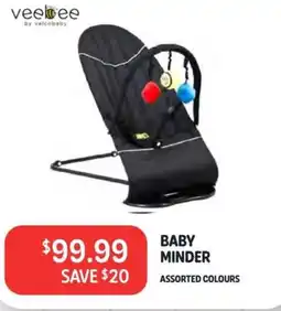 Baby Kingdom Veebee baby minder assorted colours offer