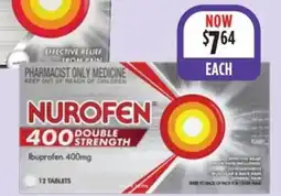 Wizard Pharmacy NUROFEN 96 Tablets & Double Strength offer