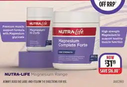NUTRA-LIFE Magnesium Range