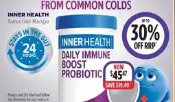 Wizard Pharmacy Inner health daily immune boost probiotic offer