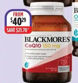 Wizard Pharmacy BLACKMORES CoQ10 offer