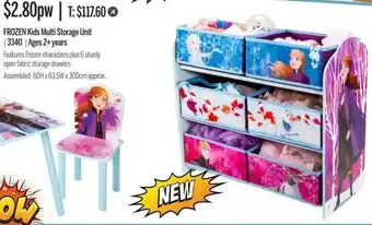 Chrisco Hampers Frozen Kids Multi Storage Unit offer