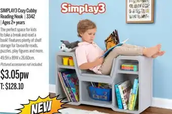 Simplay3 Cozy Cubby Reading Nook