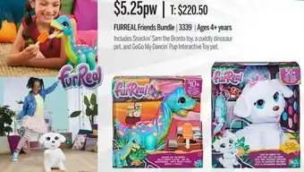 Chrisco Hampers Furreal Friends Bundle offer