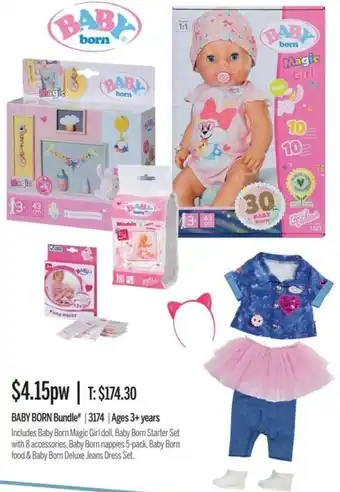 Chrisco Hampers Baby Born Bundle offer