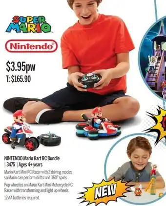 Chrisco Hampers Nintendo Mario Kart RC Bundle offer