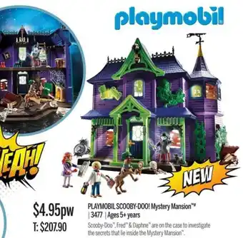Chrisco Hampers Playmobil Scooby-Doo! Mystery Mansion offer