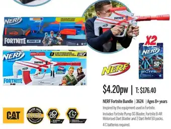 Nerf Fortnite Bundle