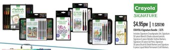 Chrisco Hampers Crayola Signature Bundle offer