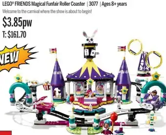 Lego Friends Magical Funfair Roller Coaster