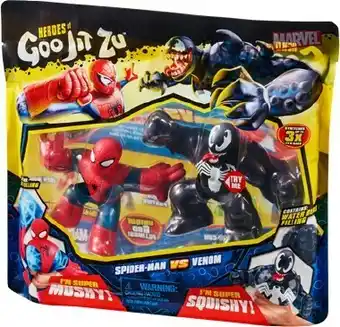 BIG W Heroes of Goo Jit Zu Spider-Man vs Venom offer