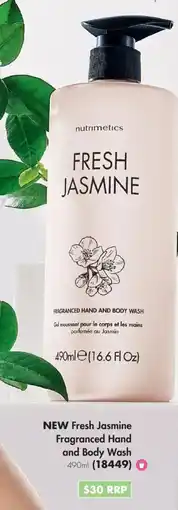 NEW Fresh Jasmine Fragranced Hand and Body Wash