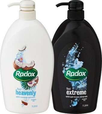 BIG W Radox Shower Gel 1-Litre offer