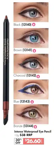 Nutrimetics Intense Waterproof Eye Pencil offer
