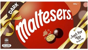 BIG W Maltesers Dark Gift Box 360g offer