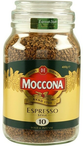 BIG W Moccona Espresso Style Instant Coffee 400g offer