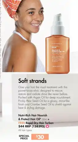 Nutri-Rich Hair Nourish & Protect Hair Oil* 50ml + FREE Rapid Dry Hair Turban