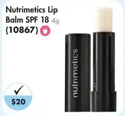 Nutrimetics Lip Balm SPF 18