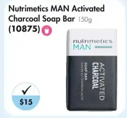 Nutrimetics MAN Activated Charcoal Soap Bar