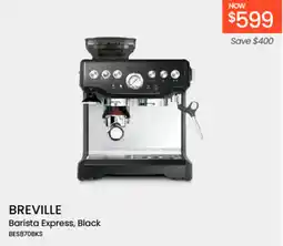 Myer BREVILLE Barista Express, Black offer