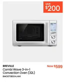 Myer BREVILLE Combi Wave 3-in-1 Convection Oven offer