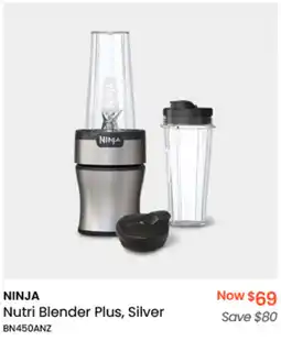 Myer NINJA Nutri Blender Plus, Silver offer
