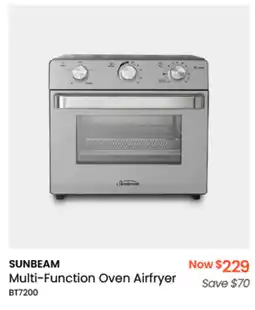 Myer SUNBEAM Multi-Function Oven Airfryer offer