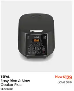 Myer TEFAL Easy Rice & Slow Cooker Plus offer
