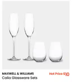 MAXWELL & WILLIAMS Calia Glassware Sets