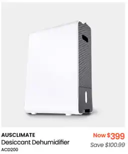 AUSCLIMATE Desiccant Dehumidifier