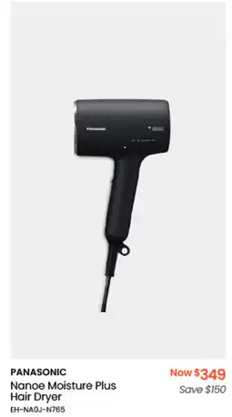 Myer PANASONIC Nanoe Moisture Plus Hair Dryer offer