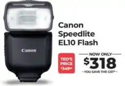 Teds Cameras Canon Speedlite EL10 Flash offer
