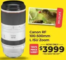 Teds Cameras Canon RF 100-500mm offer