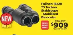 Teds Cameras Fujinon 16x28 TS Techno Stabiscope - Stabilised Binocular offer