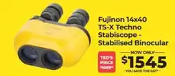 Teds Cameras Fujinon 14x40 TS-X Techno Stabiscope - Stabilised Binocular offer