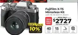 Teds Cameras Fujifilm X-T5 with XC 16-50mm Zoom offer