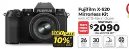 Teds Cameras Fujifilm X-S20 Mirrorless Kit offer
