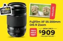 Teds Cameras Fujifilm XF 55-200mm OIS R Zoom offer