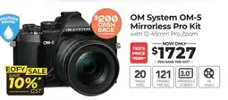 Teds Cameras OM System OM-5 Mirrorless Pro Kit offer